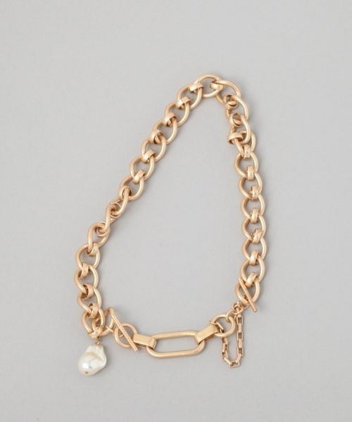 JEANASIS（ジーナシス）の「Stylish chainネックレス/111864（ネックレス・レディース・シルバー/ゴールド・FREE）」の3枚目の写真