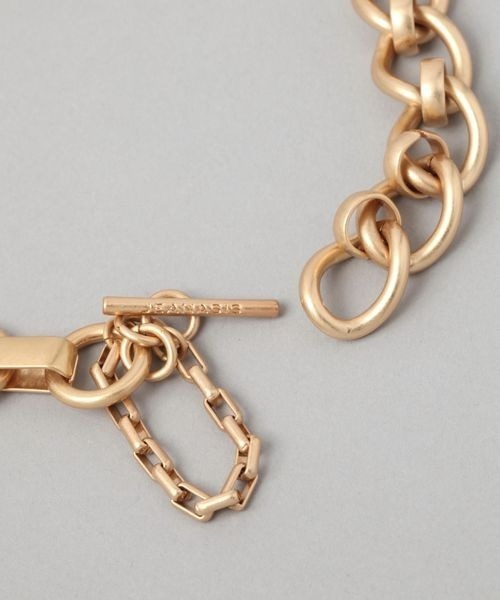 JEANASIS（ジーナシス）の「Stylish chainネックレス/111864（ネックレス・レディース・シルバー/ゴールド・FREE）」の4枚目の写真