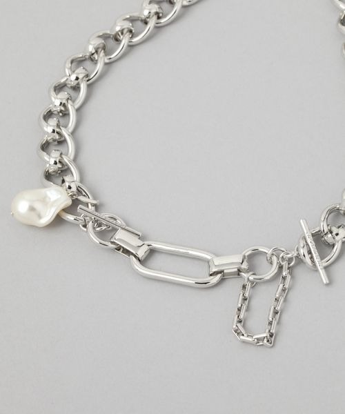 JEANASIS（ジーナシス）の「Stylish chainネックレス/111864（ネックレス・レディース・シルバー/ゴールド・FREE）」の14枚目の写真