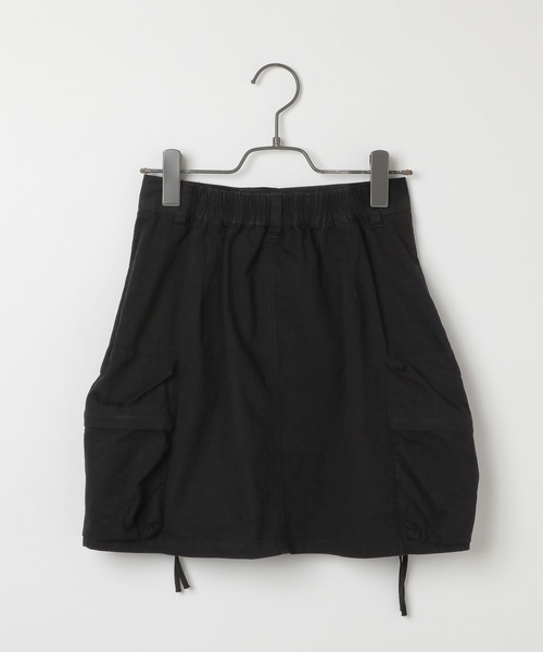 PAGEBOY(ページボーイ)の「3Dポケットミニスカート(スカート・レディース・ブラック/チャコールグレー・FREE)」の10枚目の写真