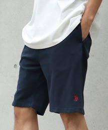 【U.S. POLO ASSN./ユーエスポロアッスン】ワンポイント刺繍スウェットショートパンツ