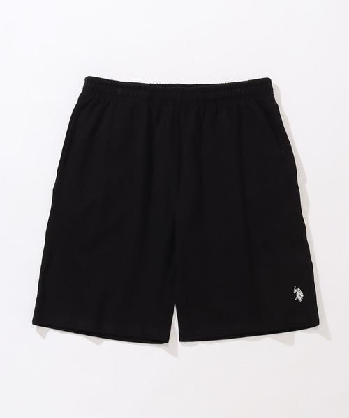 U.S. POLO ASSN.（ユーエスポロアッスン）の「【U.S. POLO ASSN./ユーエスポロアッスン】ワンポイント刺繍スウェットショートパンツ（スウェットパンツ・メンズ・スミクロ/杢グレー/ネイビー/オフホワイト/ブラック・L/LL/M）」の16枚目の写真