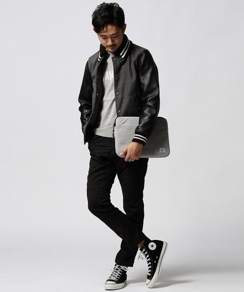 BEAMS（ビームス）の「Herschel×BEAMS / 別注 ANCHORS （クラッチバッグ・メンズ・グレー/ブラック/ネイビー・ONE SIZE）」の16枚目の写真