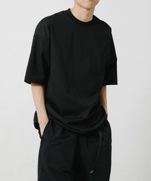 DAIWA PIER39（ダイワピア39）の「DAIWA PIER39　TECH DRAWSTRING S/S TEE（Tシャツ/カットソー・メンズ・ホワイト/ネイビー/ブラック・LARGE/MEDIUM/SMALL/X-LARGE）」の2枚目の写真