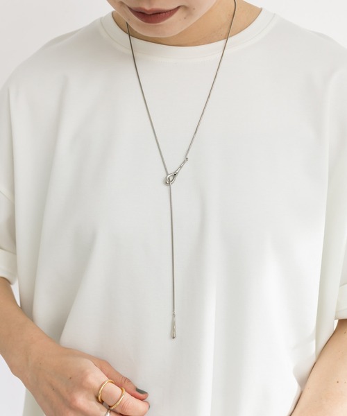 RIVE DROITE（リヴドロワ）の「ラリエット（ネックレス・レディース・シルバー/ゴールド・FREE）」の4枚目の写真