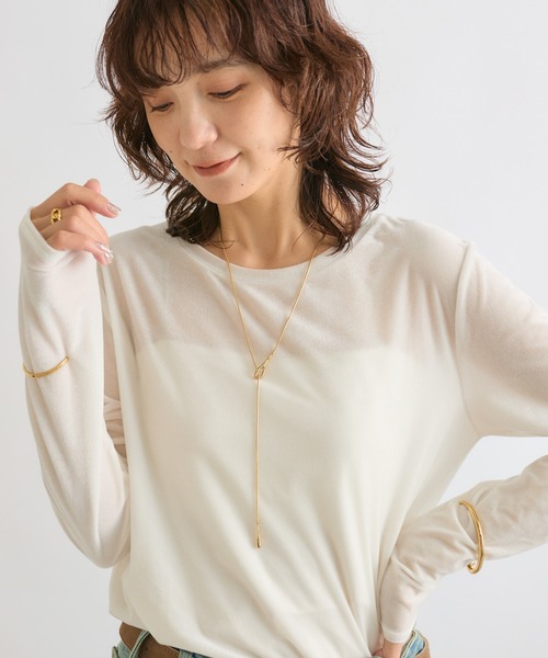 RIVE DROITE（リヴドロワ）の「ラリエット（ネックレス・レディース・シルバー/ゴールド・FREE）」の10枚目の写真