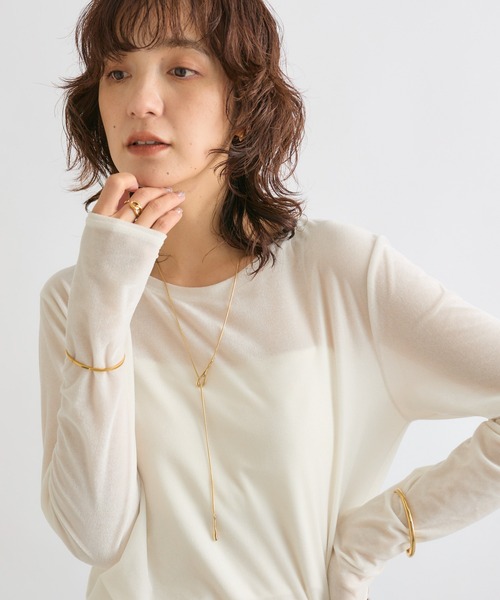 RIVE DROITE（リヴドロワ）の「ラリエット（ネックレス・レディース・シルバー/ゴールド・FREE）」の11枚目の写真