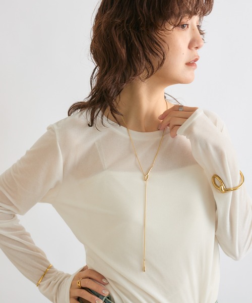 RIVE DROITE（リヴドロワ）の「ラリエット（ネックレス・レディース・シルバー/ゴールド・FREE）」の12枚目の写真