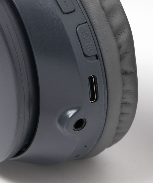 BAYFLOW（ベイフロー）の「[折り畳めて持ち運び楽々]BFワイヤレスヘッドフォン（ヘッドフォン/イヤホン・レディース・チャコール/ベージュ/ブラック・0）」の8枚目の写真