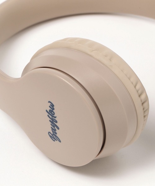 BAYFLOW（ベイフロー）の「[折り畳めて持ち運び楽々]BFワイヤレスヘッドフォン（ヘッドフォン/イヤホン・レディース・チャコール/ベージュ/ブラック・0）」の12枚目の写真