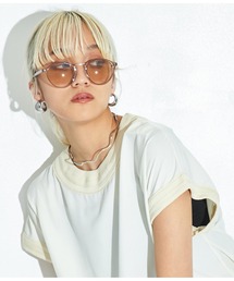 Settimissimo | UVカットナローフレームボストンサングラス(サングラス)