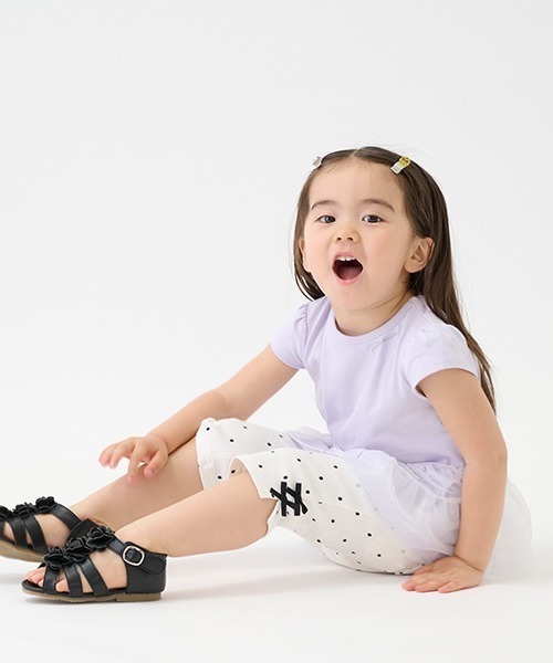 セール】【スマイル/防汚加工】7分丈リボンパンツ（その他パンツ