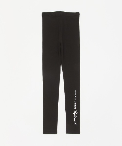 by LOVEiT（バイラビット）の「9分丈レギンス（レギンス/スパッツ・キッズ・マルチ/ブラック・120cm/130cm/150cm/140cm/160cm）」の2枚目の写真