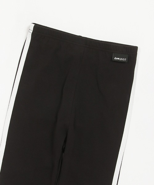 by LOVEiT（バイラビット）の「9分丈レギンス（レギンス/スパッツ・キッズ・マルチ/ブラック・120cm/130cm/150cm/140cm/160cm）」の5枚目の写真