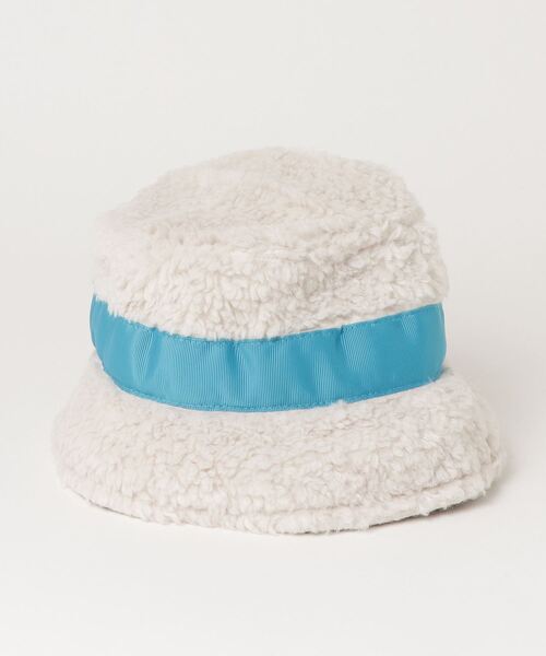 DIESEL KIDS(ディーゼルキッズ)の「DIESEL(ディーゼル)Kids & Junior フェイクファーバケットハット(ハット・キッズ・ライトベージュ・Ⅰ/Ⅱ/Ⅲ)」の2枚目の写真