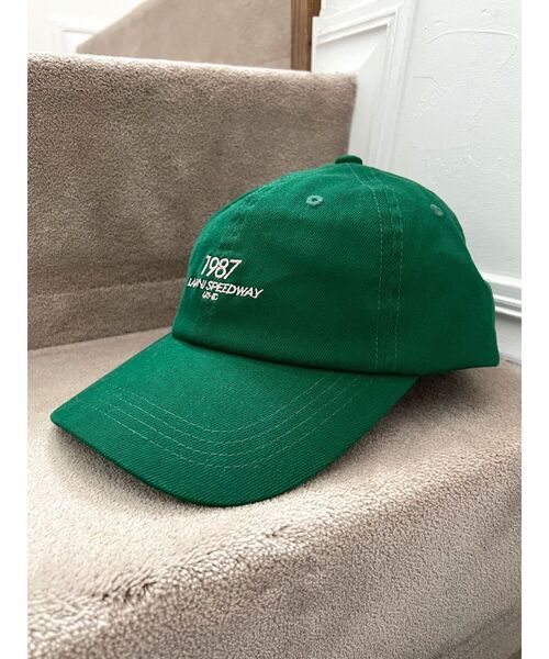 Ungrid（アングリッド）の「エンブロイダリーカラーキャップ（キャップ・レディース・グリーン/オレンジ/ブラック/ブルー・FREE）」の14枚目の写真