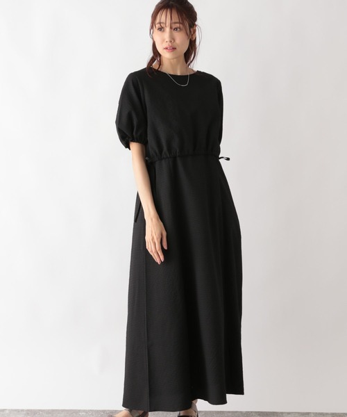 GLOBAL WORK（グローバルワーク）の「MATINEE LINE/ドロストブラウス＊キャミワンピース/123953（ワンピース・レディース・ブラック/ブラウン・LARGE/MEDIUM）」の18枚目の写真