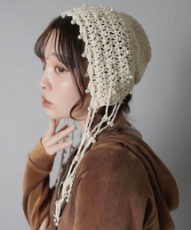 SPINNS | ミニパール付 サマーニットキャップ(ニットキャップ/ビーニー)