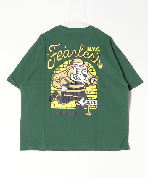 FUNALIVE(ファンアライブ)の「刺繍&プリントクルーネックTシャツ(Tシャツ/カットソー・メンズ・ブルー/オレンジ/ブラック/ホワイト/グリーン/ホワイト系1/ホワイト系2/ブラック系1/ブラック系2/グリーン系1/ブルー系1/ブルー系2・FREE)」の16枚目の写真