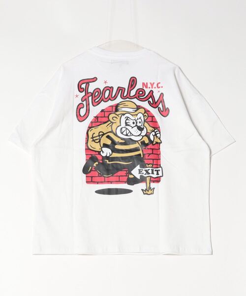 FUNALIVE(ファンアライブ)の「刺繍&プリントクルーネックTシャツ(Tシャツ/カットソー・メンズ・ブルー/オレンジ/ブラック/ホワイト/グリーン/ホワイト系1/ホワイト系2/ブラック系1/ブラック系2/グリーン系1/ブルー系1/ブルー系2・FREE)」の13枚目の写真