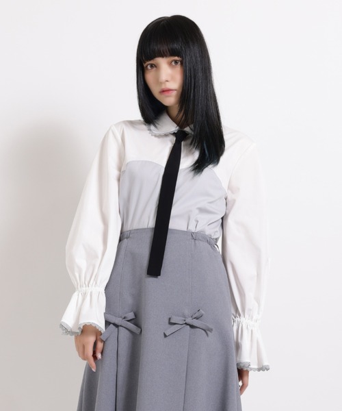 MILK（ミルク）の「ビスチェ TIE ブラウス（シャツ/ブラウス）」 - WEAR