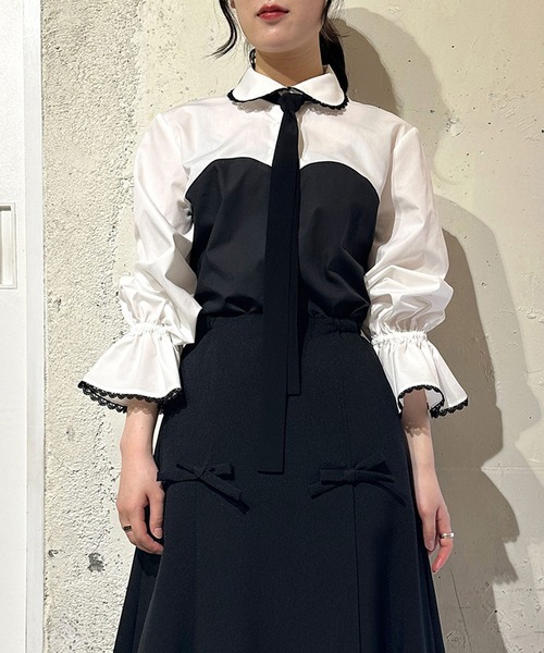 MILK（ミルク）の「ビスチェ TIE ブラウス（シャツ/ブラウス）」 - WEAR