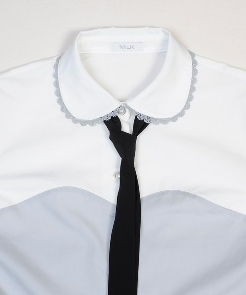 MILK（ミルク）の「ビスチェ TIE ブラウス（シャツ/ブラウス）」 - WEAR