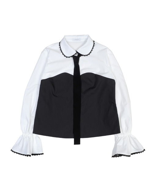 MILK（ミルク）の「ビスチェ TIE ブラウス（シャツ/ブラウス）」 - WEAR
