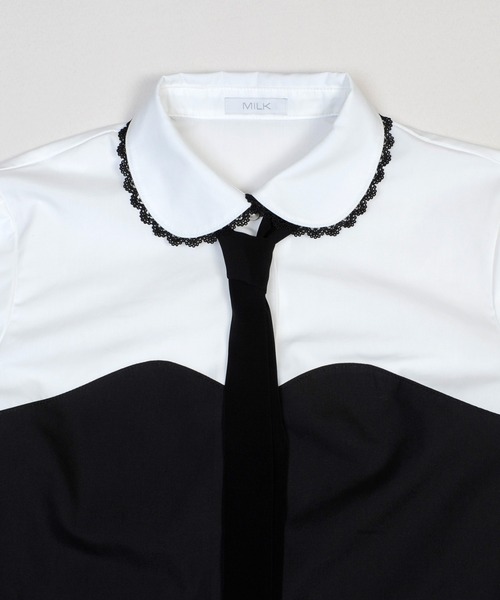 MILK（ミルク）の「ビスチェ TIE ブラウス（シャツ/ブラウス）」 - WEAR
