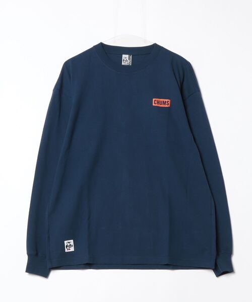 セール】【CHUMS】Oversized Large Jump Rope Brushed L/S Tee