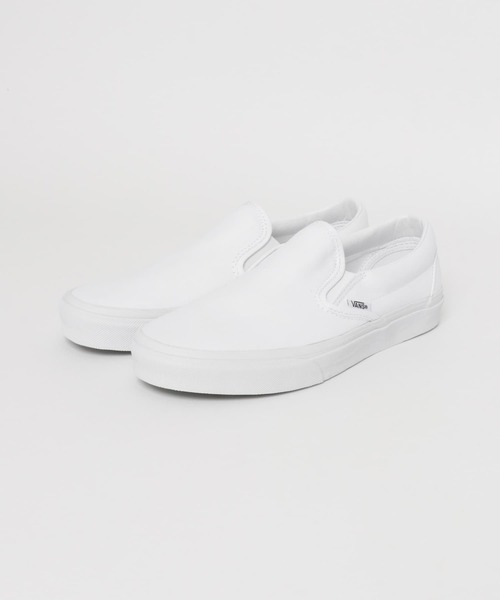 VANS（バンズ）の「VANS　UA Classic Slip-On（スニーカー・メンズ・ネイビー/チェック/ホワイト/ブラック系その他/ブラック・8/8.5/9.5/10/9）」の17枚目の写真