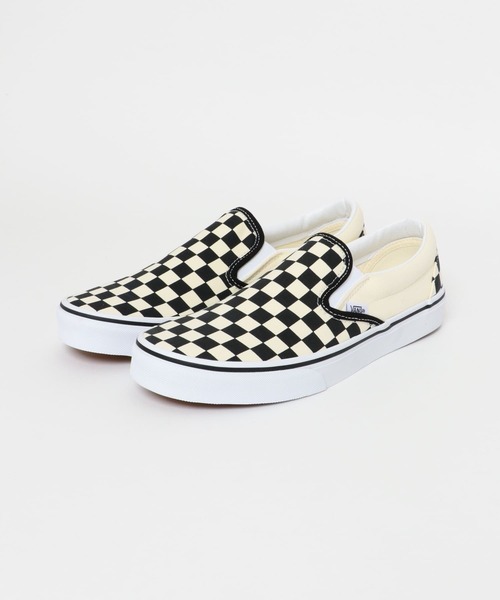 VANS（バンズ）の「VANS　UA Classic Slip-On（スニーカー・メンズ・ネイビー/チェック/ホワイト/ブラック系その他/ブラック・8/8.5/9.5/10/9）」の16枚目の写真