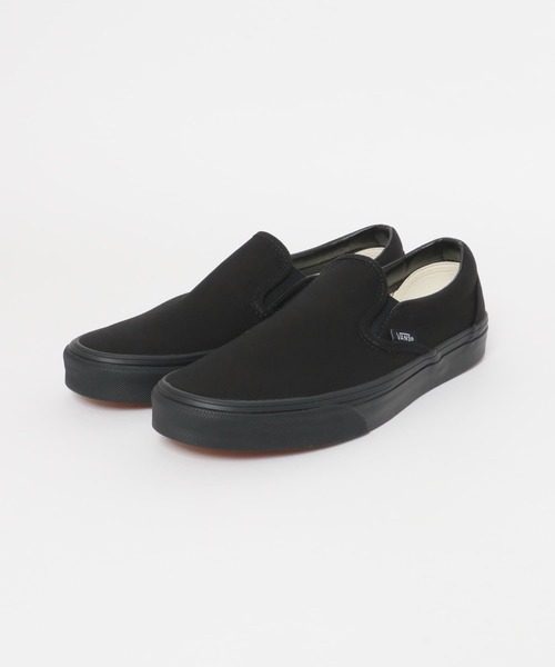 VANS（バンズ）の「VANS　UA Classic Slip-On（スニーカー・メンズ・ネイビー/チェック/ホワイト/ブラック系その他/ブラック・8/8.5/9.5/10/9）」の14枚目の写真