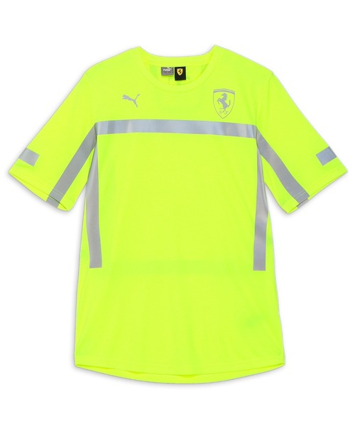 【セール】PUMA プーマ メンズ フェラーリ レプリカ チーム セットアップ 半袖 Tシャツ（Tシャツ/カットソー）｜PUMA（プーマ）