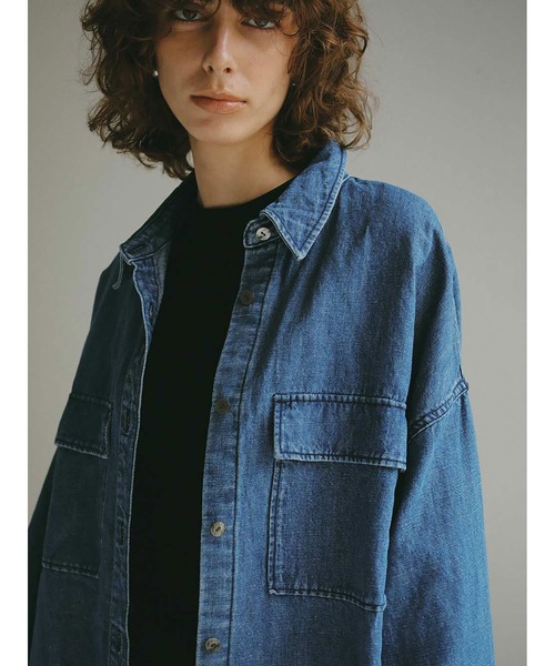 HER.（ハー）の「デニムシャツ（シャツ/ブラウス）」 - WEAR
