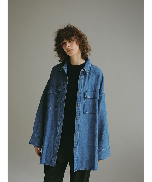 HER.（ハー）の「デニムシャツ（シャツ/ブラウス）」 - WEAR
