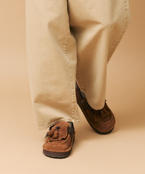 セール】SHAKA MOC MULE TASSEL SUEDE モック ミュール タッセル