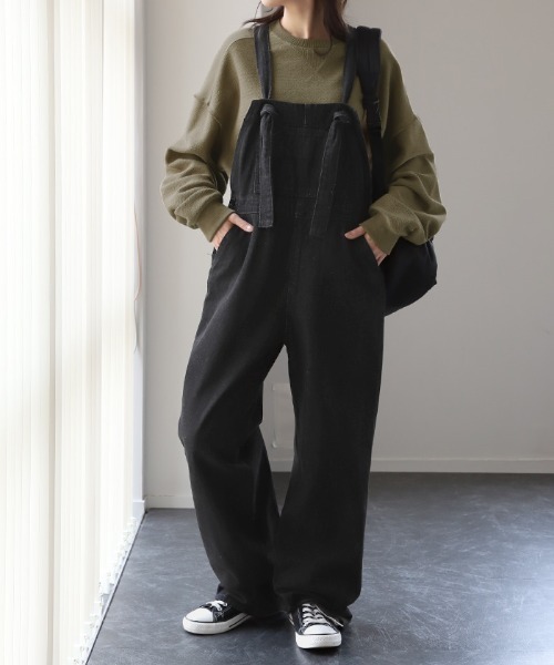 入手困難★milklim デニム　オーバーオール　サロペット　HUG ME 入手困難☆milklim デニム オーバーオール サロペット HUG ME