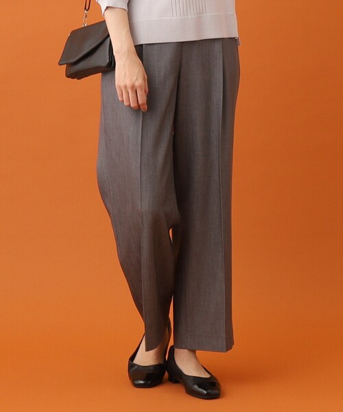 【セール】【接触冷感／洗える】デニム調ストレートシルエットパンツ（その他パンツ）｜Reflect（リフレクト）