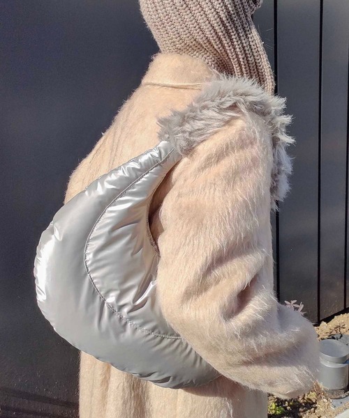 CONTROL FREAK（コントロールフリーク）の「CONTROL FREAK / CTFK（コントロールフリーク）フワフワハンドルバッグ（ハンドバッグ・レディース・ブラック/グリーン/シルバー・FREE）」の19枚目の写真