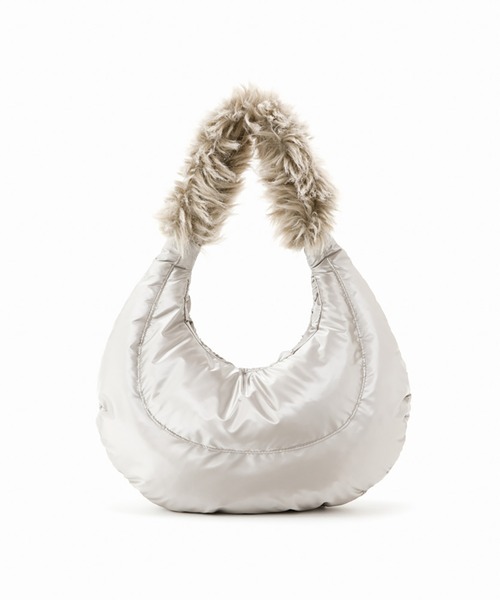 CONTROL FREAK（コントロールフリーク）の「CONTROL FREAK / CTFK（コントロールフリーク）フワフワハンドルバッグ（ハンドバッグ・レディース・ブラック/グリーン/シルバー・FREE）」の12枚目の写真