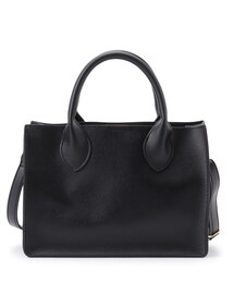 SHOO・LA・RUE | 【2WAY】きれいめコーデに 一枚革風スクエアトートバッグ(トートバッグ)