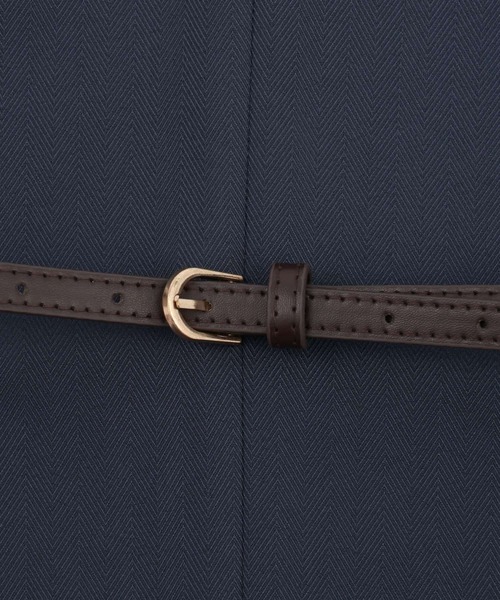 セール】ベルトツキストレートスラックス143841（スラックス