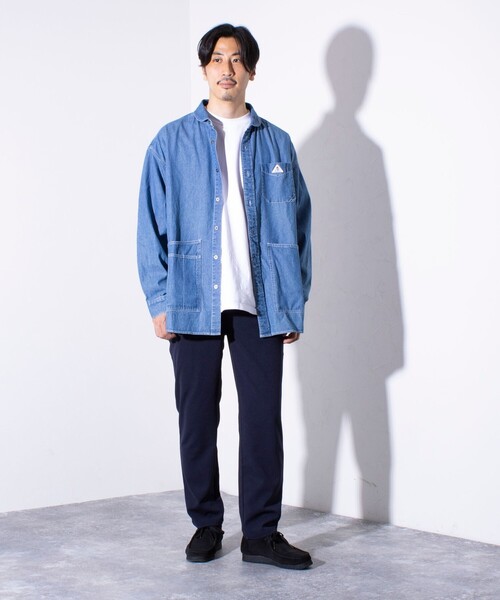 GLOSTER(グロスター)の「【GLOSTER/グロスター】ライトジョーゼット ストレッチイージーパンツ ストレッチ/防シワ(その他パンツ・メンズ・チャコールグレー/オリーブ/ネイビー/ベージュ・S/M/L/XL)」の15枚目の写真