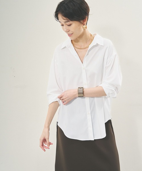 名品！しわになりにくい アイロンいらずレギュラーシャツ/133659