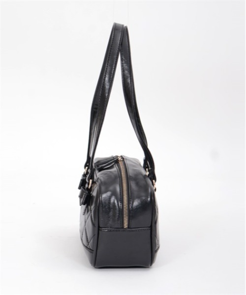 axes femme（アクシーズファム）の「ヨコ型キルトボストンバッグ（ボストンバッグ・レディース・ホワイト/ブラック・FREE）」の5枚目の写真