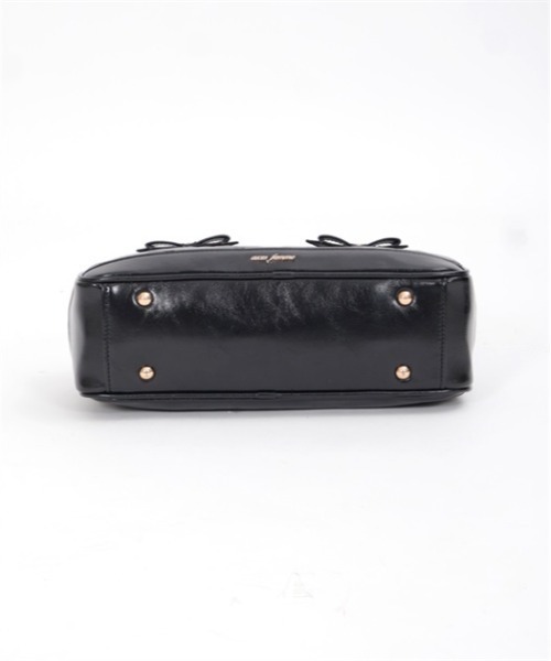 axes femme（アクシーズファム）の「ヨコ型キルトボストンバッグ（ボストンバッグ・レディース・ホワイト/ブラック・FREE）」の11枚目の写真