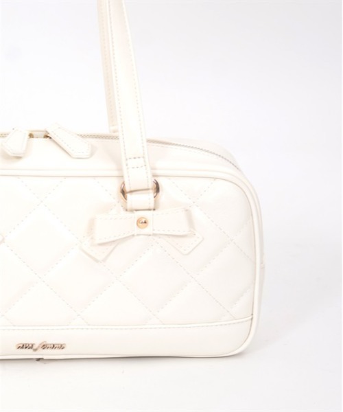 axes femme（アクシーズファム）の「ヨコ型キルトボストンバッグ（ボストンバッグ・レディース・ホワイト/ブラック・FREE）」の16枚目の写真