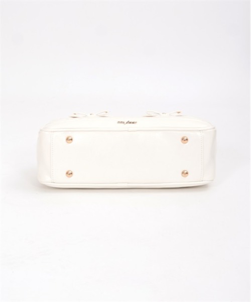 axes femme（アクシーズファム）の「ヨコ型キルトボストンバッグ（ボストンバッグ・レディース・ホワイト/ブラック・FREE）」の20枚目の写真