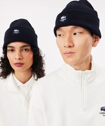 LACOSTE(ラコステ)の「ハイゲージリブニットビーニー(ニットキャップ/ビーニー)」